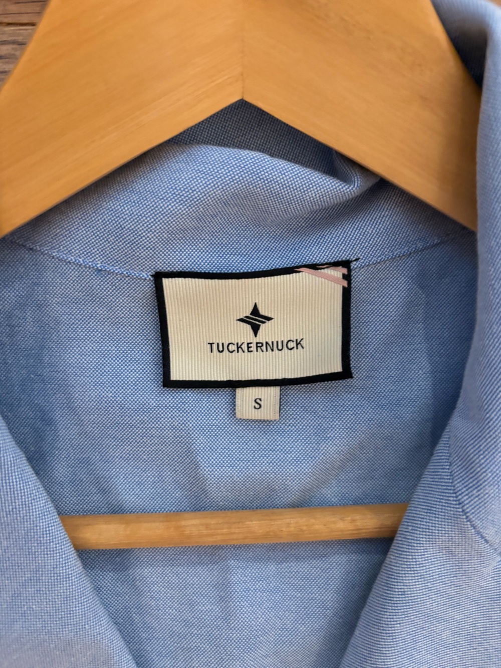 Tuckernuck Women’s The Oxford Blue Sleeveless Royal Shirt Dress NWOT